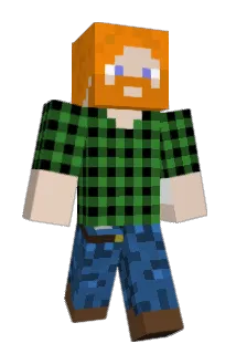 OrangeJustin Minecraft avatar full body