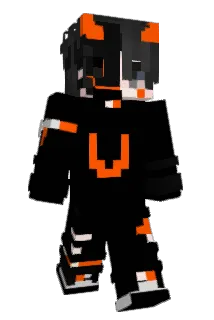 OrangeMan432 Minecraft avatar full body