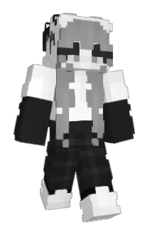 OrangeNekoBoy Minecraft avatar full body