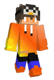 OrangePenguin_ Minecraft avatar full body