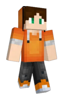 OrangePlayah Minecraft avatar full body