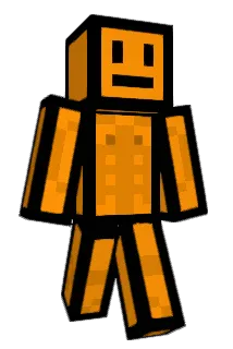 OrangeRockgm Minecraft avatar full body