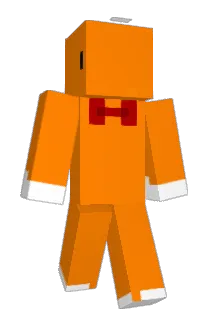 OrangeRogue Minecraft avatar full body