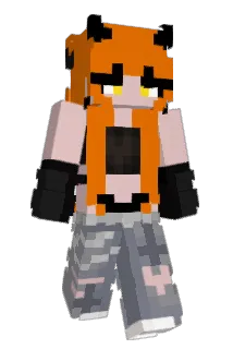 OrangeSkell Minecraft avatar full body