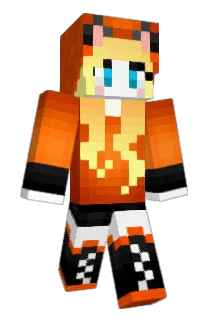 OrangeTailFox Minecraft avatar full body