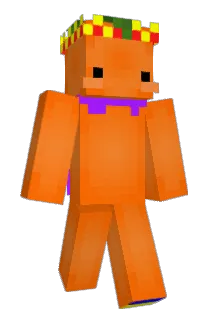 OrangeTrillion Minecraft avatar full body
