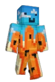 Orange_Cactus Minecraft avatar full body