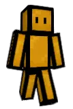 Orange_Man0 Minecraft avatar full body