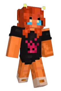 Orange_com Minecraft avatar full body