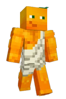 Oranged1 Minecraft avatar full body
