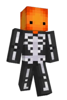 Orangeiz Minecraft avatar full body