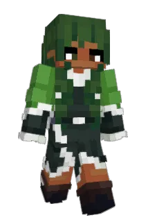 Orangematchagirl Minecraft avatar full body