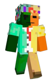 Orangerot Minecraft avatar full body