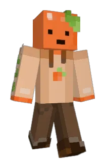 OrangexTimes Minecraft avatar full body