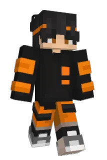 Orangexx Minecraft avatar full body
