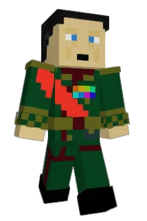 Oravka Minecraft avatar full body