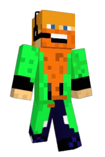 Orbton Minecraft avatar full body