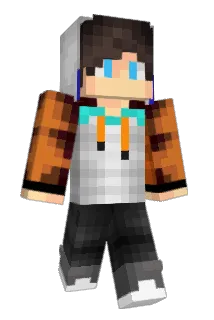 OrcaAomi Minecraft avatar full body