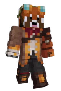 Ordbogenboss Minecraft avatar full body