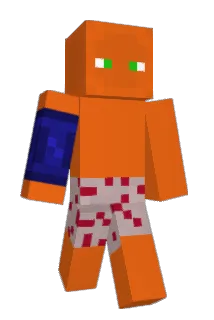 Orengoo Minecraft avatar full body