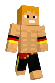 Orenjime Minecraft avatar full body