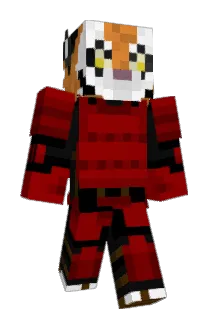 Orenjitora Minecraft avatar full body