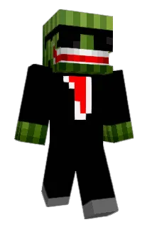 OrgasmicMelon Minecraft avatar full body