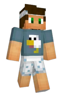 Orgazmic Minecraft avatar full body