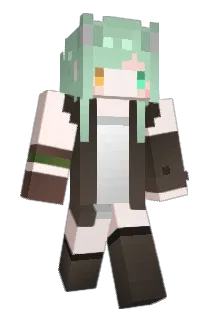 Orisaka Minecraft avatar full body