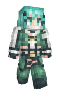 OrizuruCrunch Minecraft avatar full body