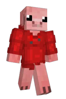 OrphanedPig Minecraft avatar full body