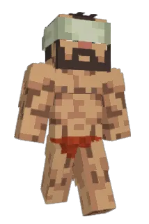 Oshiba Minecraft avatar full body