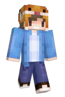 OtakuFox Minecraft avatar full body