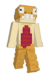 OtterPilot Minecraft avatar full body