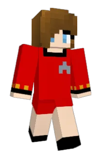 Otterfred Minecraft avatar full body