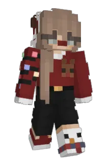 Ouassima Minecraft avatar full body
