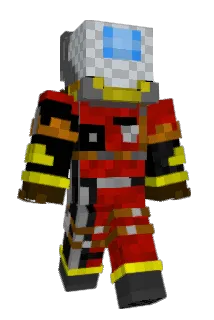 OverCrisp Minecraft avatar full body