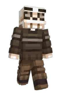Overfluxxed Minecraft avatar full body