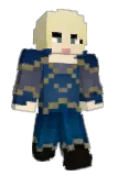 Overland Minecraft avatar full body