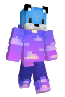 OverpoweredFox Minecraft avatar full body