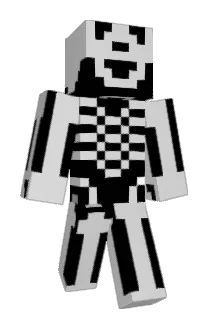 Overspilled Minecraft avatar full body