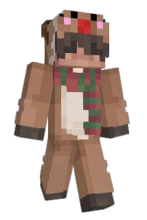 Overtrek Minecraft avatar full body