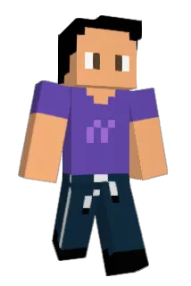 OwPurple Minecraft avatar full body