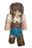 Owlella Minecraft avatar full body