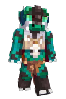 Minecraft-Avatar von Ownedginger: ganzer Körper