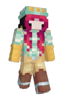 OyasumiLiv Minecraft avatar full body