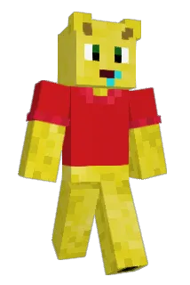 P000BEAR Minecraft avatar full body