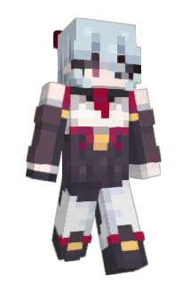P00W3R Minecraft avatar full body