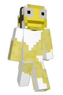P0S1TIVE Minecraft avatar full body