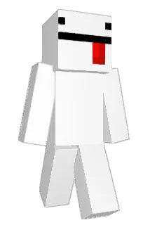 P0ut1ne Minecraft avatar full body